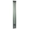 Ideal Pet Fast Fit Pet Patio Door - Small/Silver Frame 75 to 77 3/4 Inches